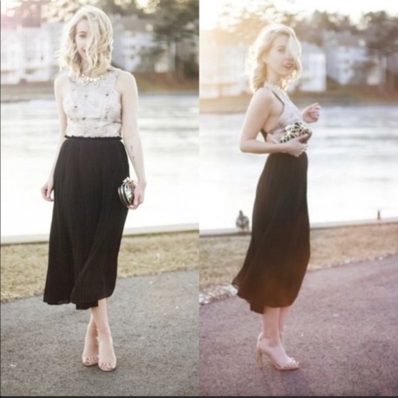 Nomad by Morgan Carper Isabel Midi Dress - Size 2 - Picture 1 of 10